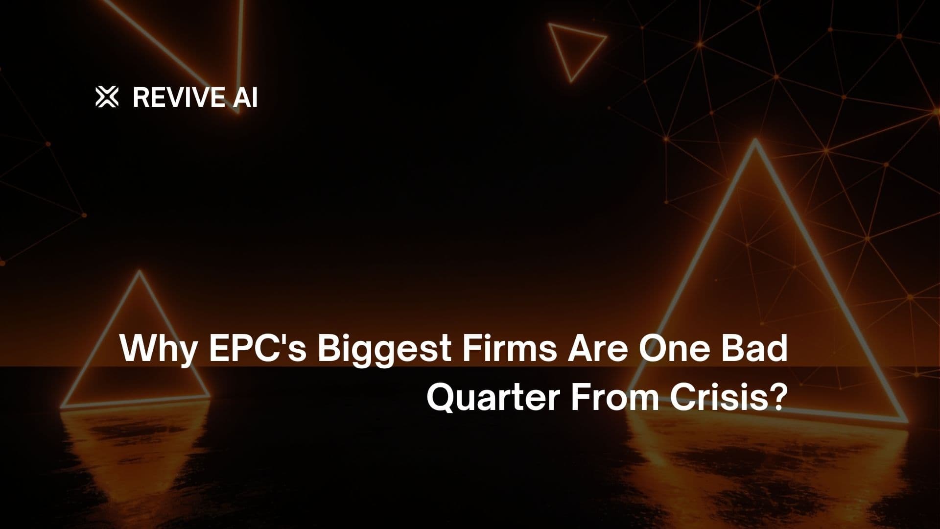 The Construction Revenue Fragility Thesis: Why EPC's Biggest Firms Are One Bad Quarter From Crisis